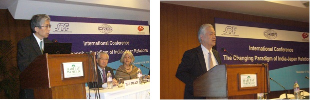 Left: H.E. Mr. Yagi Right: Mr. Hiroshi Watanabe, President and CEO, JBIC