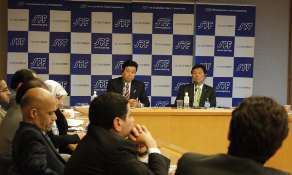 講演会 (5月10日、日本財団ビル8F)