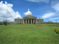 The New Capitol building in Palau (the national parliament building)