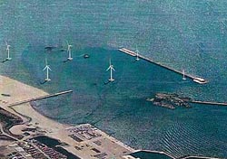瀬棚町洋上風力発電プロジェクト・イメージ図