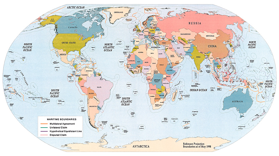 付録世界各国の海洋管理への取り組み比較表 世界の排他的経済水域図 海洋政策研究所 Oceannewsletter 笹川平和財団 The Sasakawa Peace Foundation