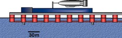 図2 広域型浮体式防災基地