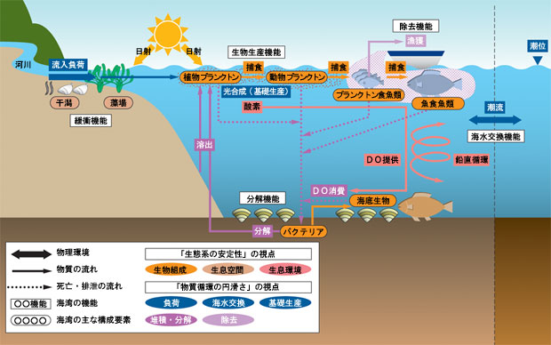 ■図1 沿岸域の基本構造