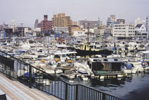 放置艇(広島県広島港)の写真