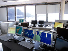 スペインの海難救助安全公社ではカナリア諸島のPSSAにおける船舶動静を監視している。