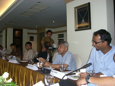 Meeting of groups participating in the network