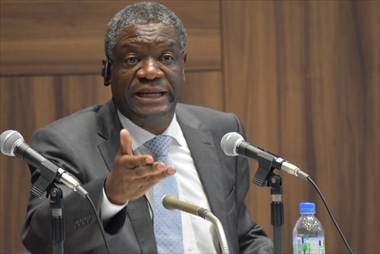 On Oct. 3 <Lecture by Dr. Denis Mukwege> “Sexual Violence and Protection of Women’s Rights under Armed Conflict”