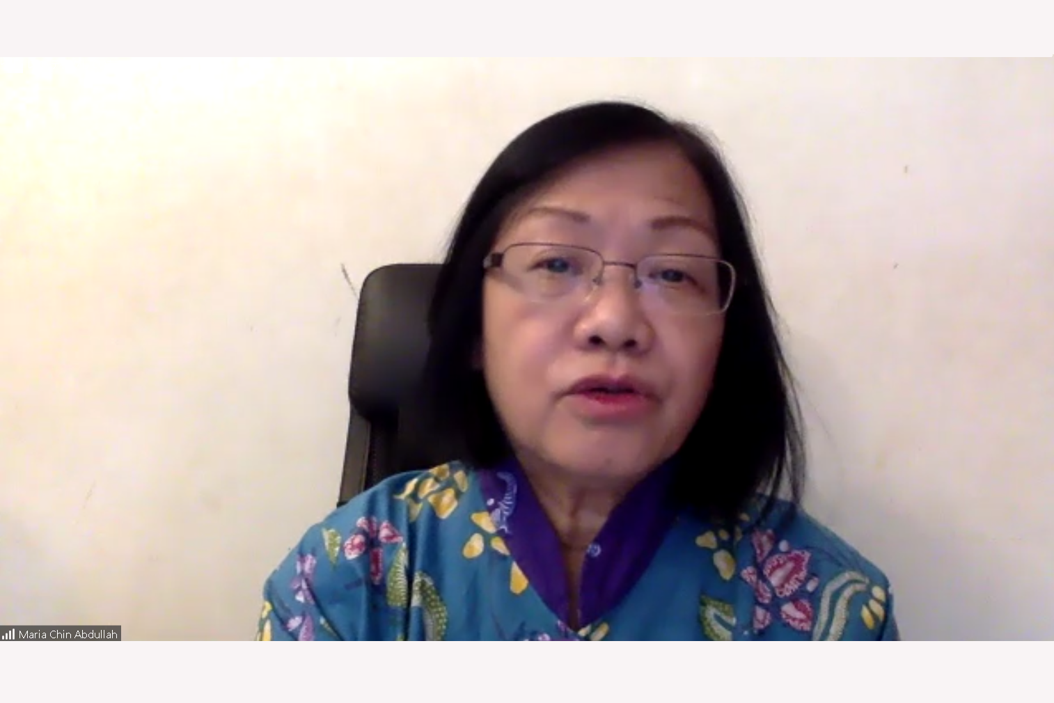 Seeking social change through activism and politics: Malaysian parliament member Maria Chin Abdullah speaks to aspiring women politicians in Southeast Asia