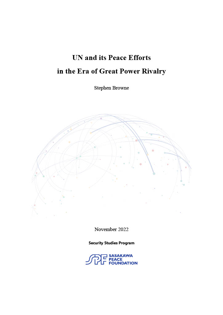 UN and its Peace Efforts in the Era of Great Power Rivalry
