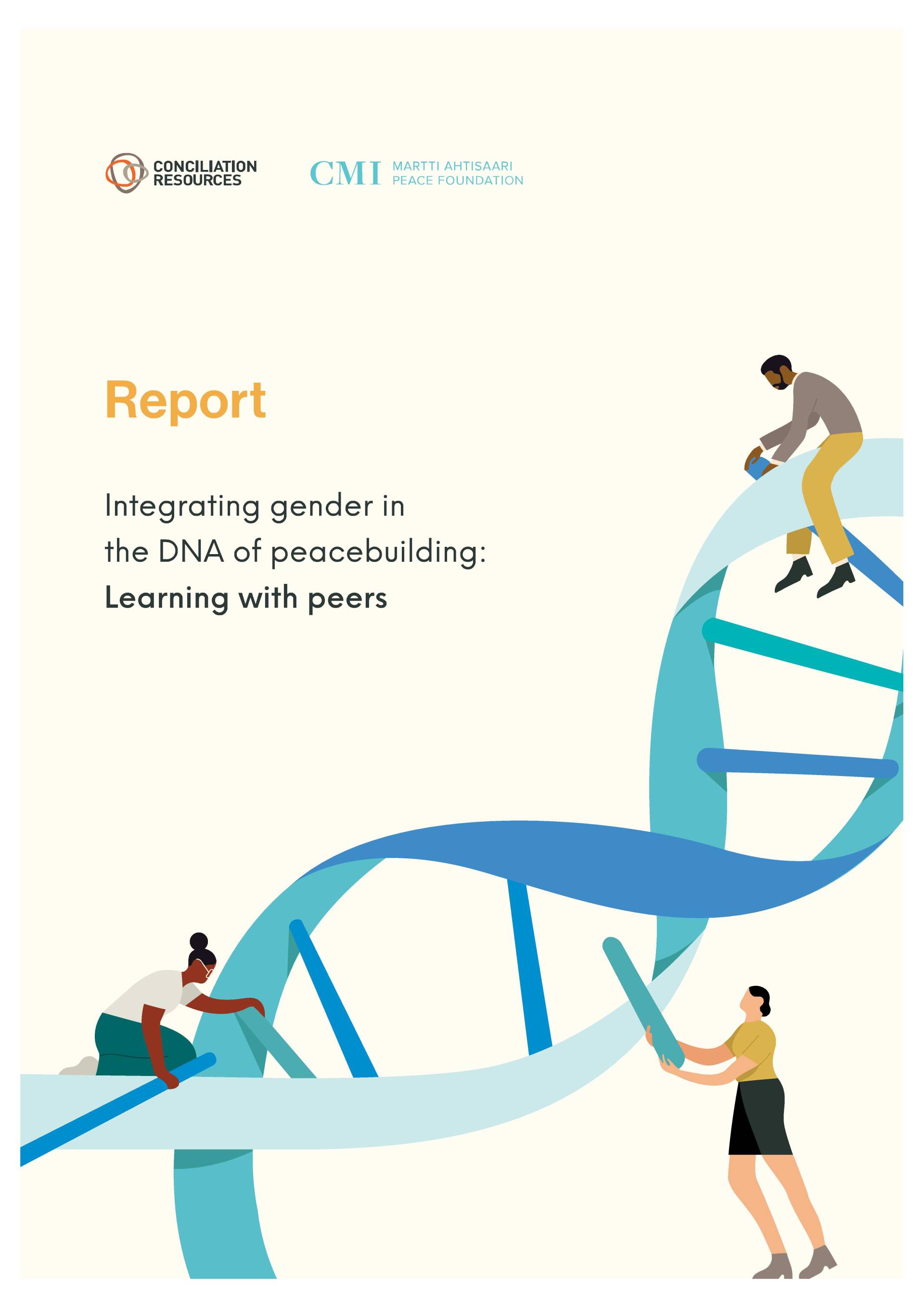 Integrating Gender in the DNA of Peacebuilding: Learning with Peers