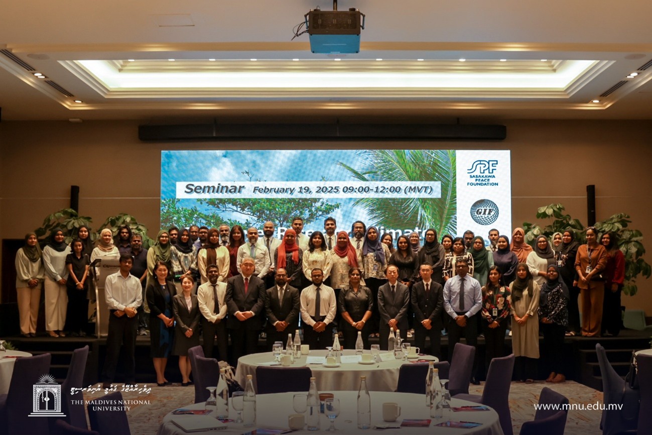 Event Report: International Seminar on Climate Change and Adaptation in the Maldives