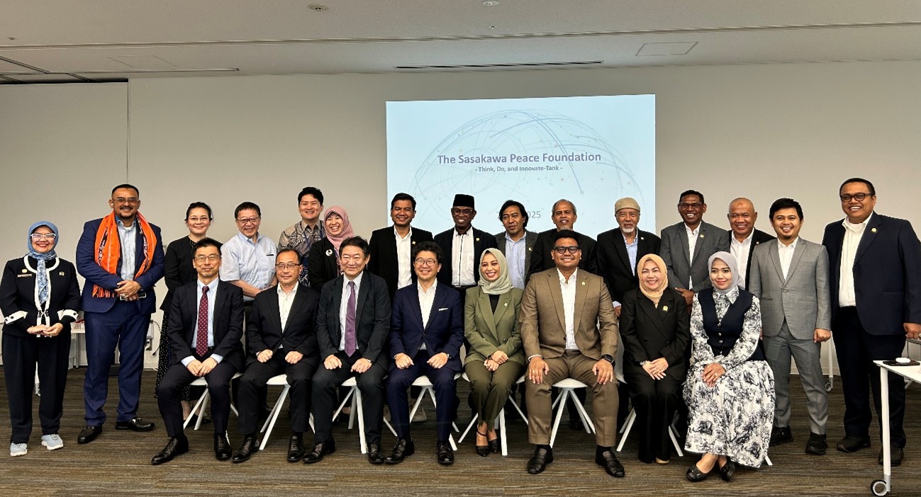 DPD RI Delegation Visit to the Sasakawa Peace Foundation