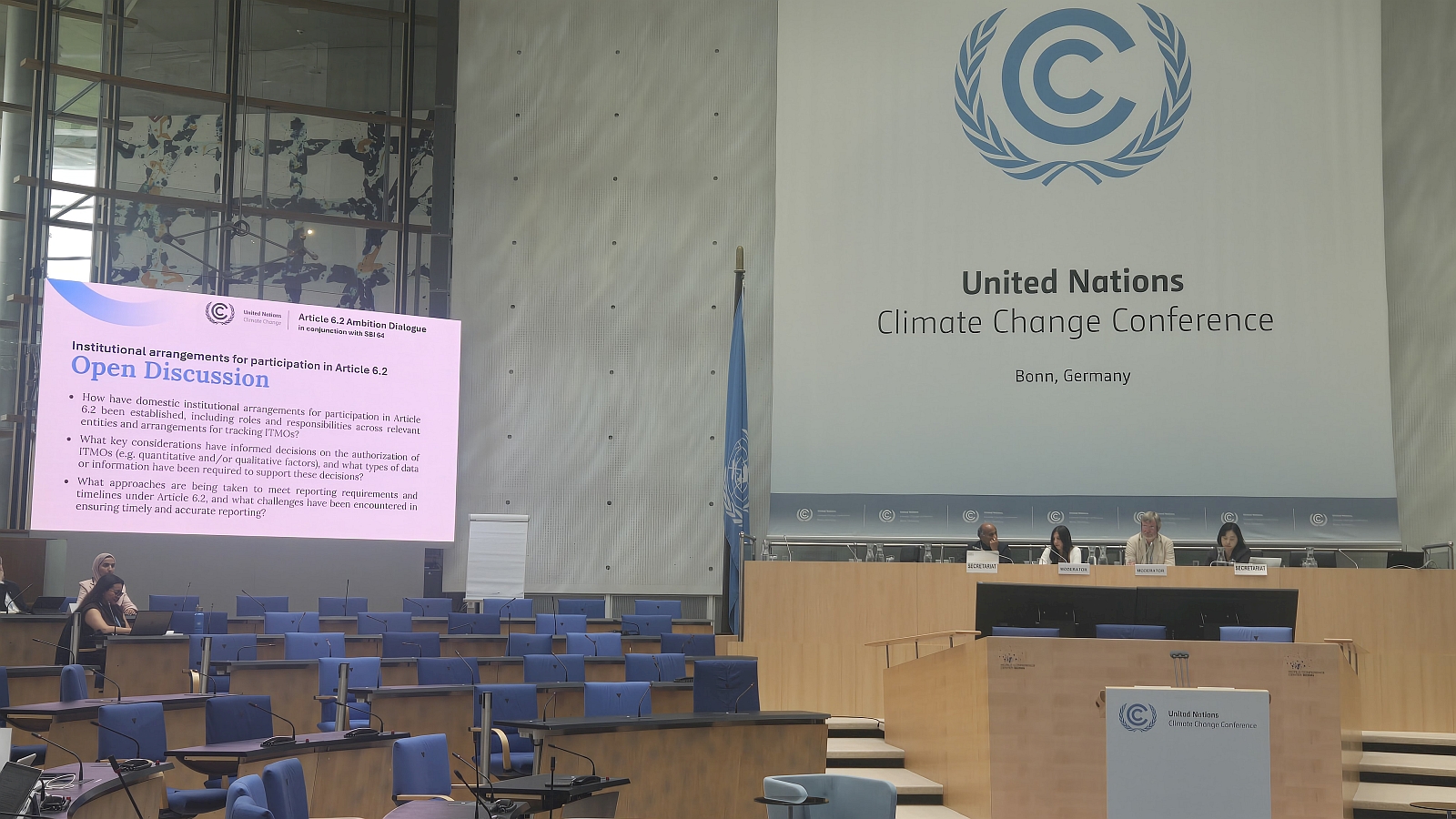 Mainstreams Ocean-Climate Nexus and Cryosphere-Ocean Links at UNFCCC SB64 in Bonn