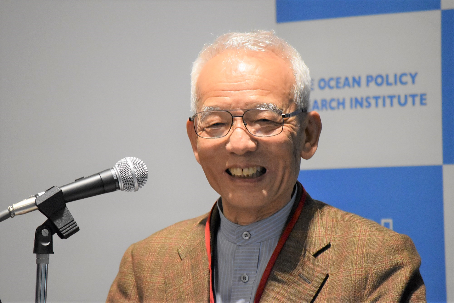 Prof. Syukuro Manabe (At the Special Forum on "Global Warming and the Oceans" held in October 2017)