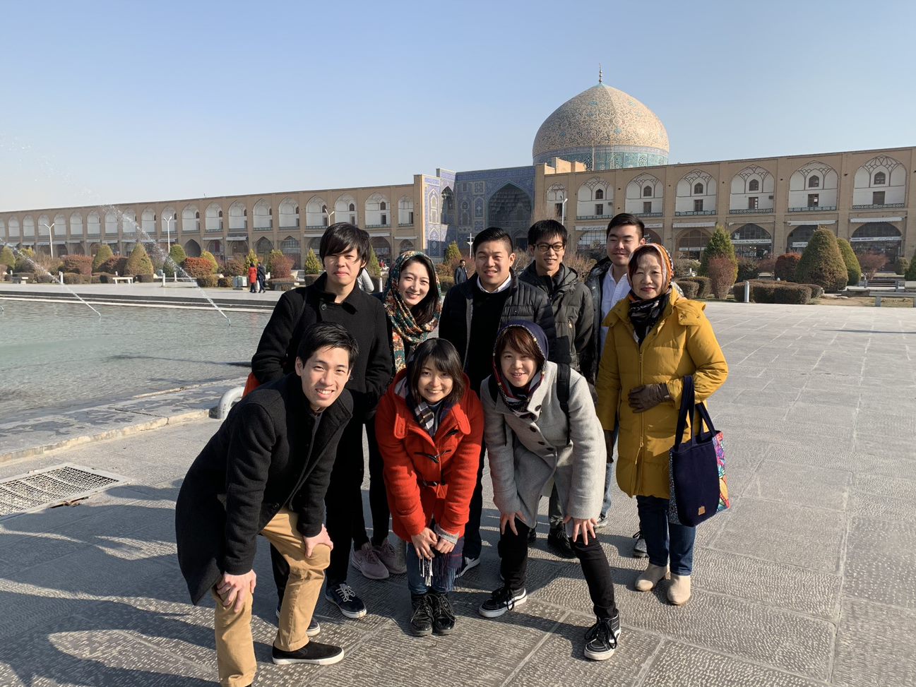 At the Imam Square, Isfahan