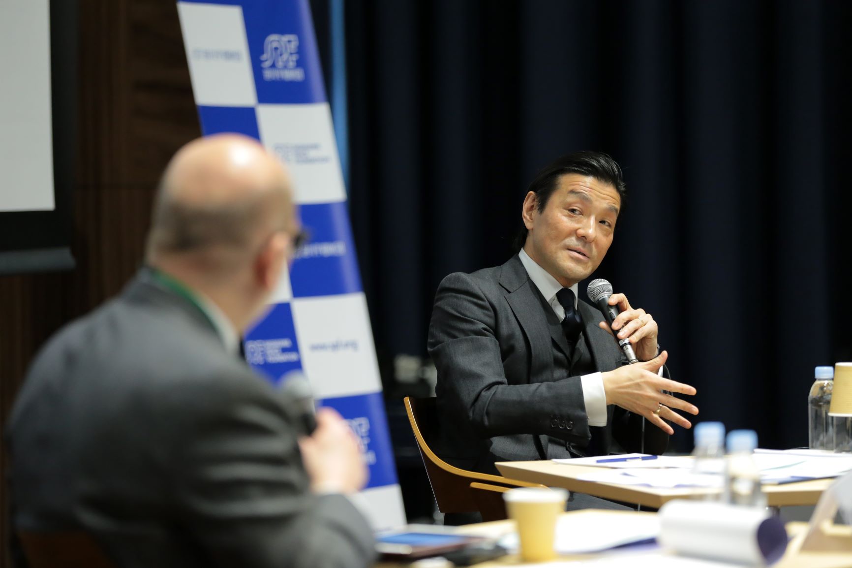 Professor Toshihiro Nakayama from the Graduate School of Media and Governance at Keio University