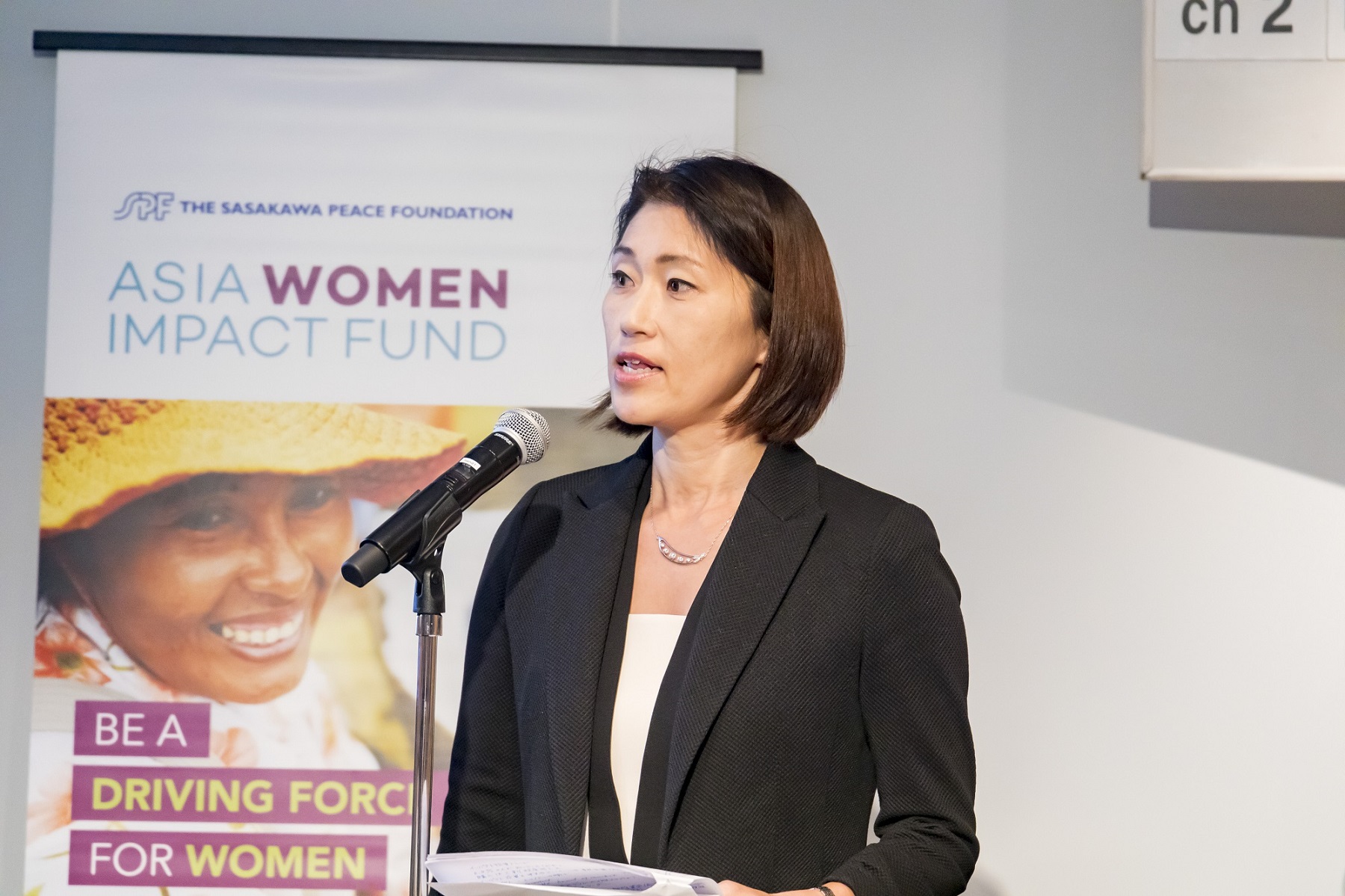 Ms. Ayaka Matsuno, Director of SPF's Gender Investment and Innovation Department