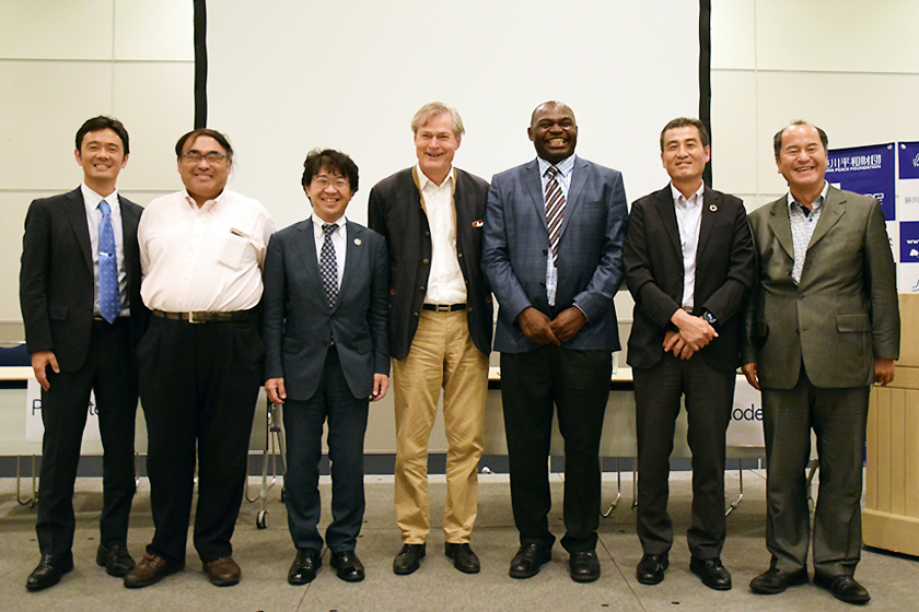 Participants in the second side event