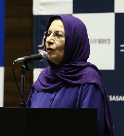Dr. Saideh Lotfian, professor of Political Science at the University of Tehran