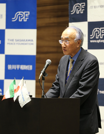 SPF Chairman Nobuo Tanaka