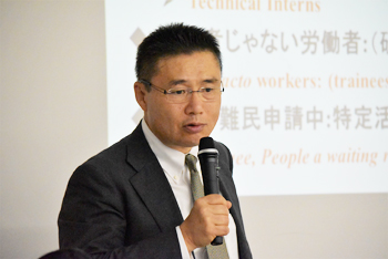 Ippei Torii,Chair of SMJ