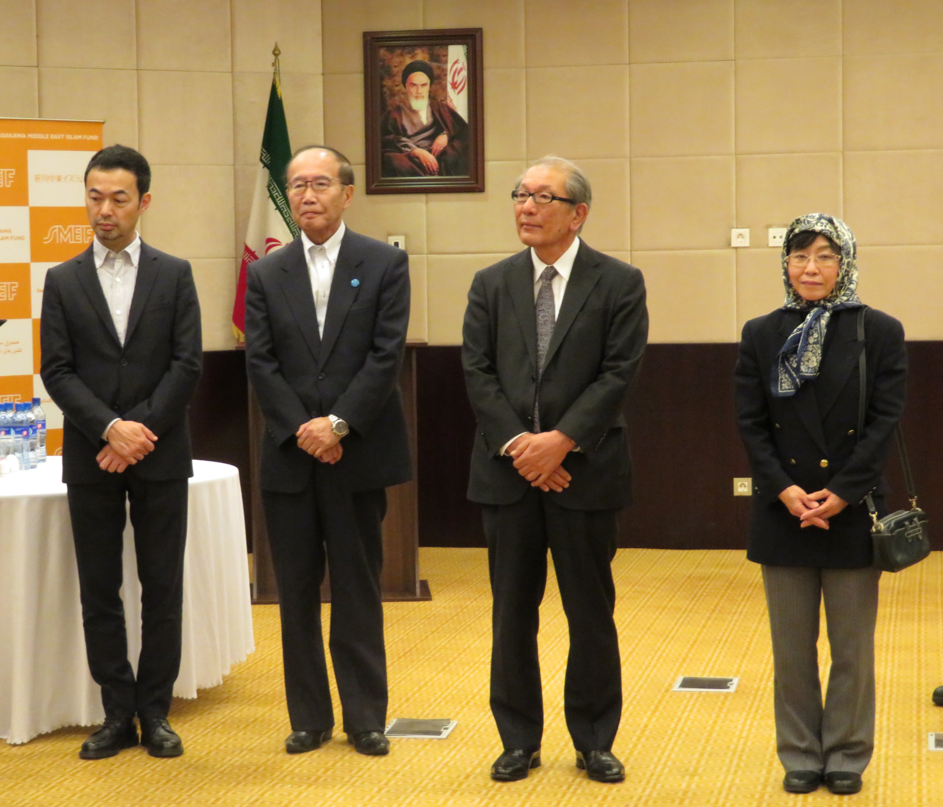 Interview with panelists at the Japan-Iran symposium in Tehran