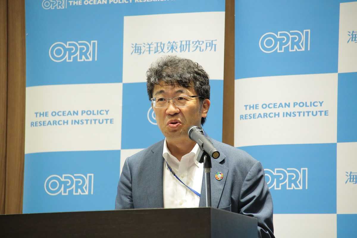 OPRI President Atsushi Sunami