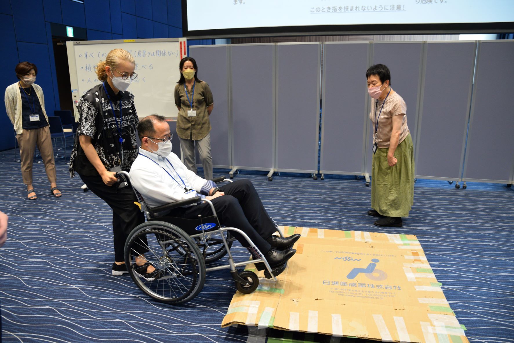 Learning how to support people who use wheelchairs