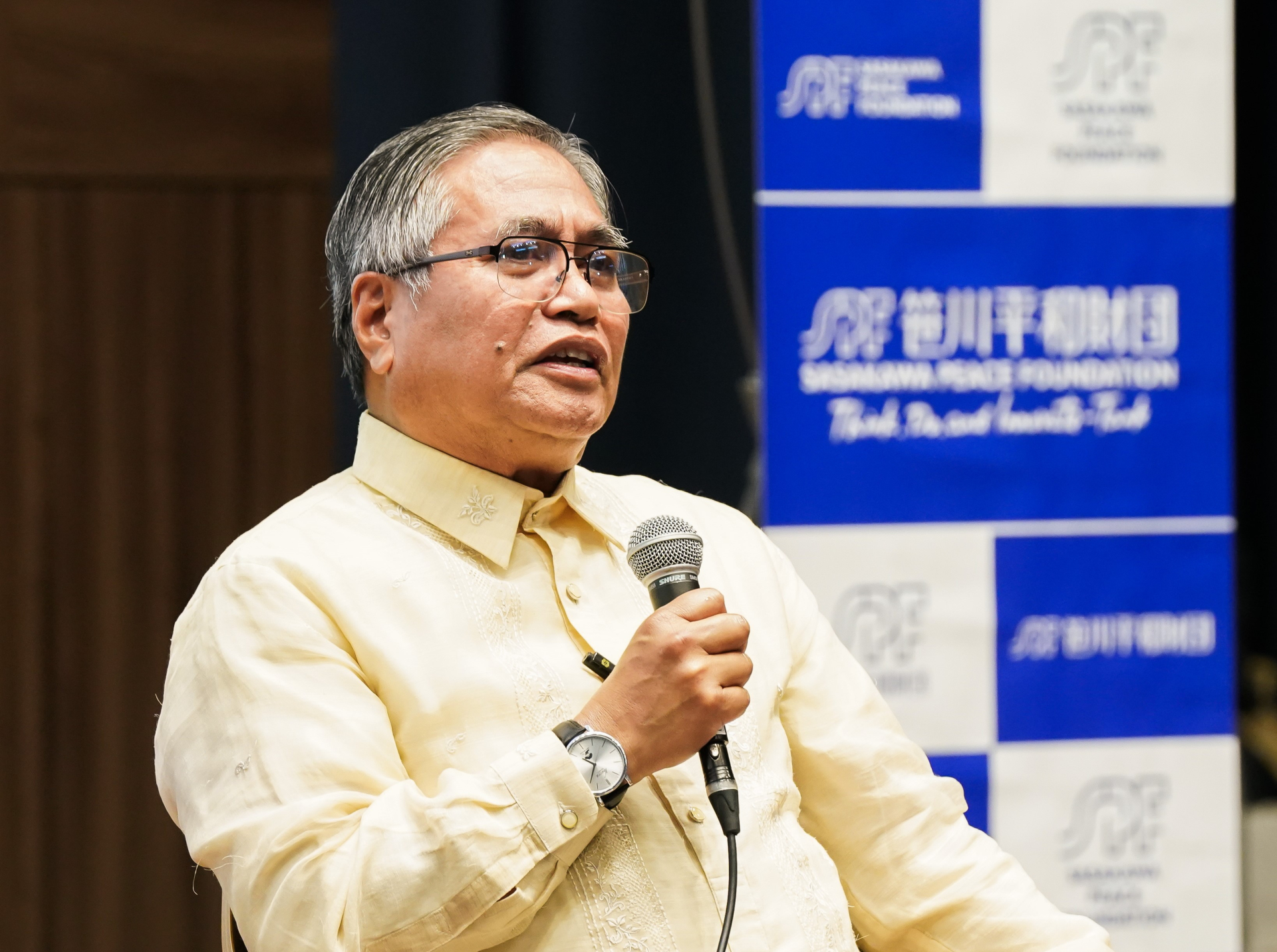 Dr. Alip speaking
