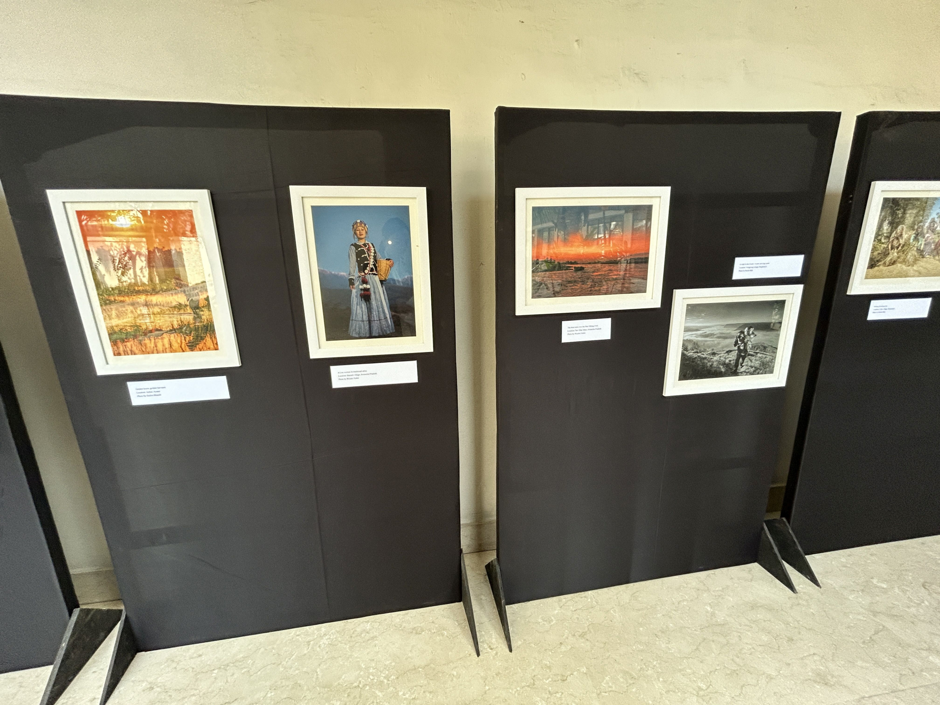 Part of photographic exhibition by The Northeast India AV Archive
