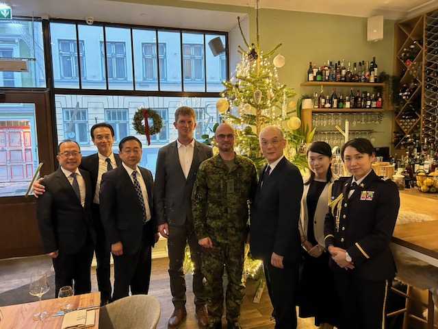 Visit to and Exchange of views with the Estonian Ministry of Defence