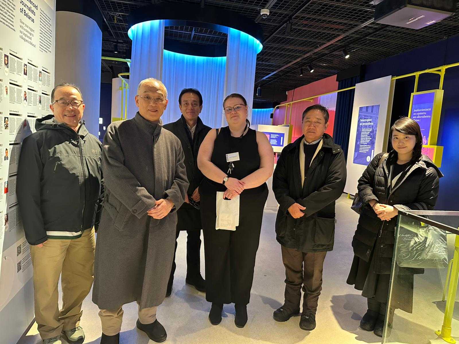 Visit to the Media Museum and Archives Merkki