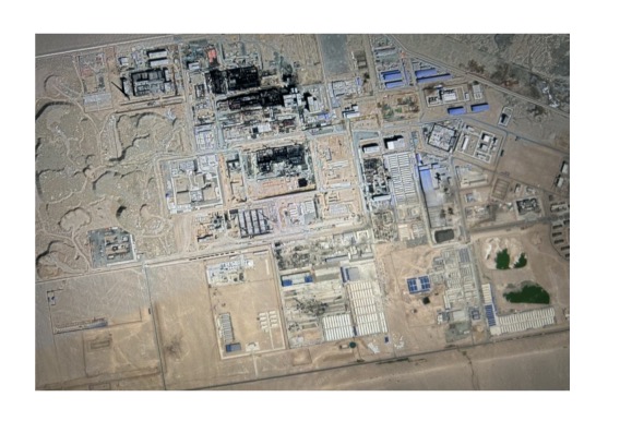 Satellite Image 2: Reprocessing plants in Gansu Province (November 8, 2021)