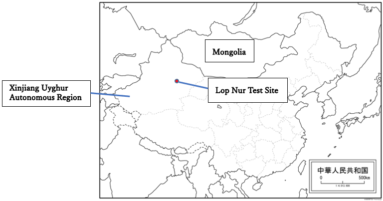 Diagram 1: Lop Nur Nuclear Test Sit