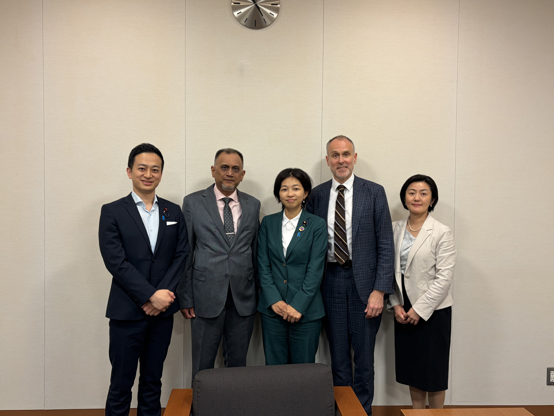 A group photo with members of the Peace Mediation Caucus (June 9)