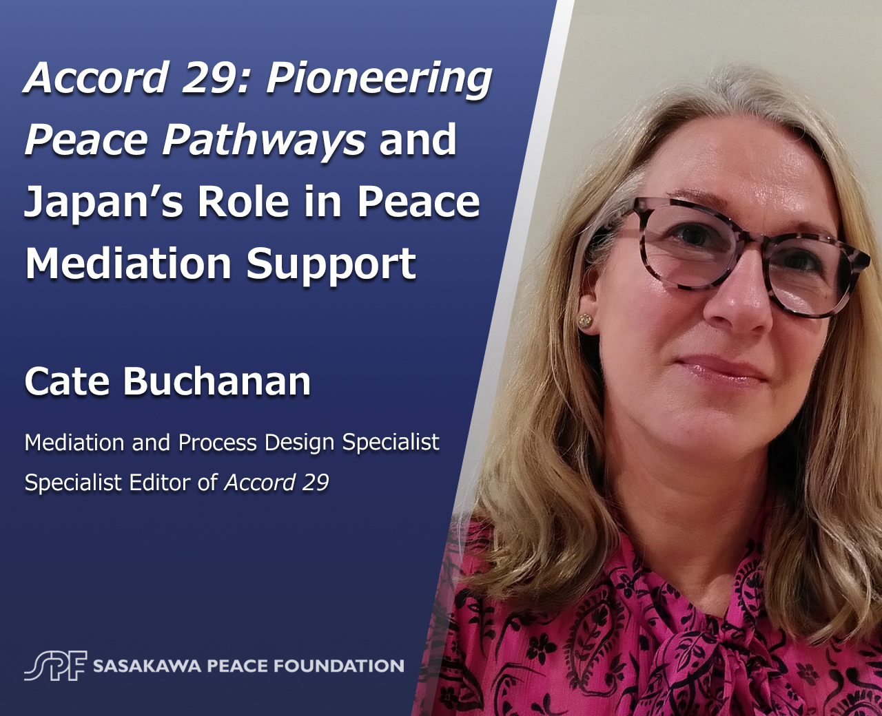 Accord 29: Pioneering Peace Pathways and Japan’s Role in Peace Mediation Support
