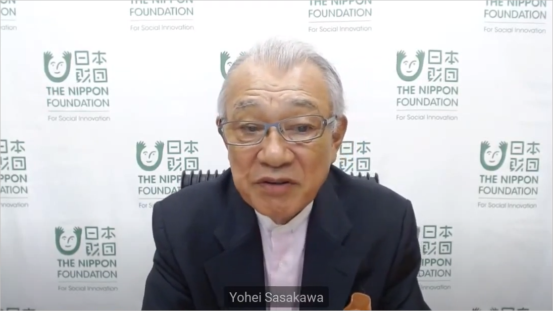Mr. Yohei Sasakawa, Chairman of The Nippon Foundation
