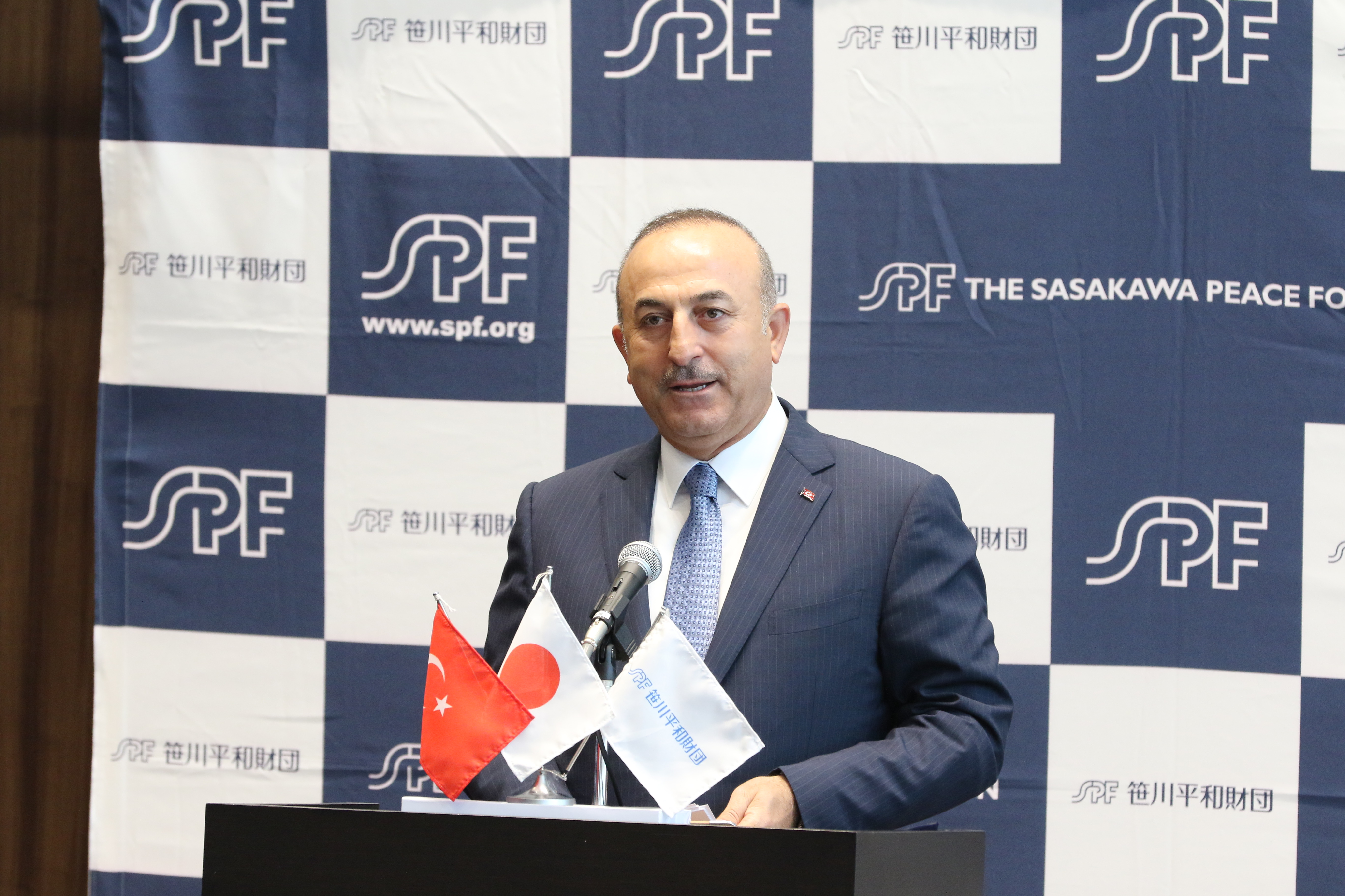 メヴリュット・チャヴショール・トルコ共和国外務大臣来日記念講演会「最新の中東情勢とトルコの役割」