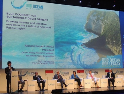 海洋政策研究所　角南篤所長が「アワーオーシャン会議（Our Ocean Conference）」で登壇
