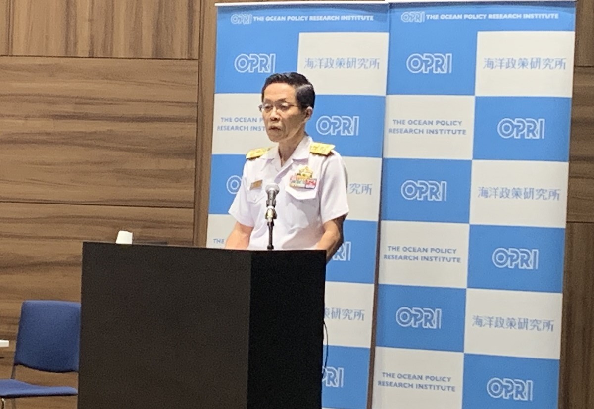第7回海洋安全保障シンポジウム「海洋ガバナンス確立に資する海上防衛力の新たな役割」（2020年9月24日）