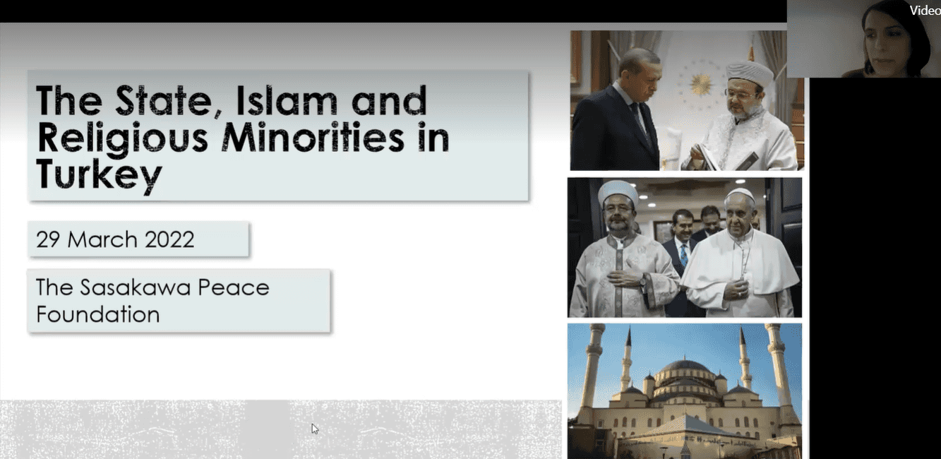 【開催報告】ウェビナー「トルコにおける国家、イスラーム、宗教的マイノリティ」