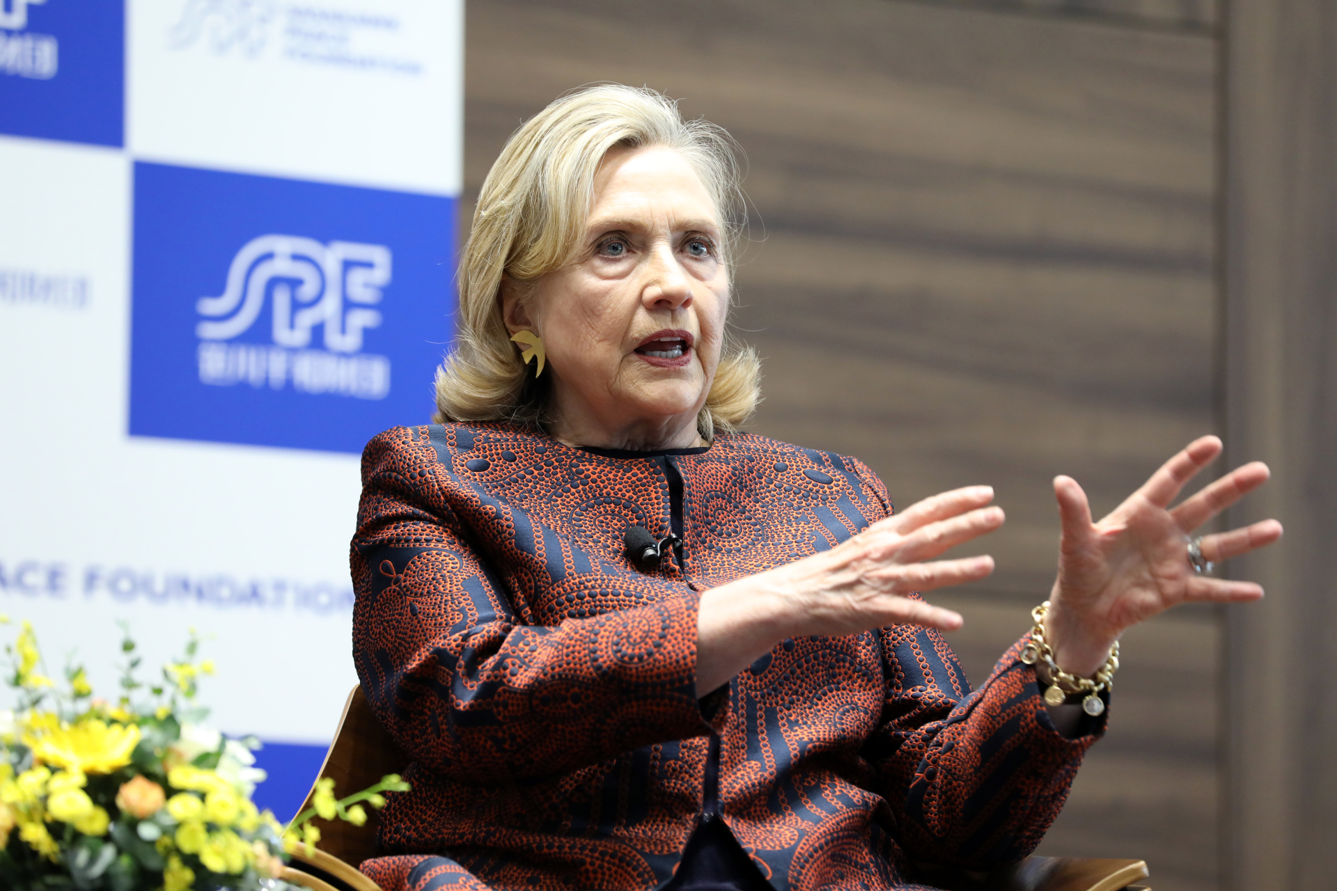ヒラリー・ロダム・クリントン氏を迎えて