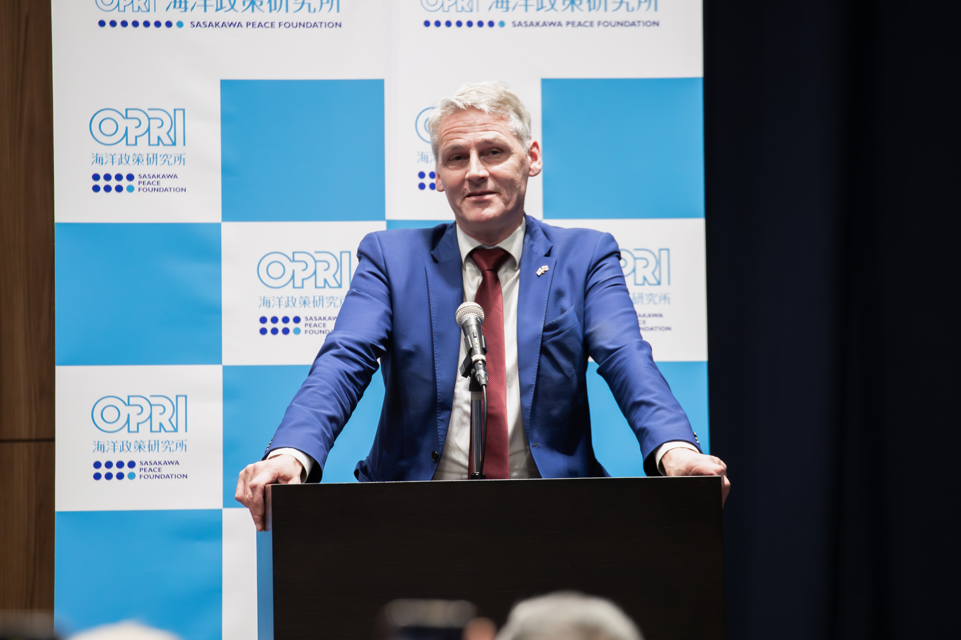 フェロー諸島と日本を隔てる海洋の架け橋となる<br>フェロー諸島ホグニ・ホイダル副首相の来日記念講演会を開催