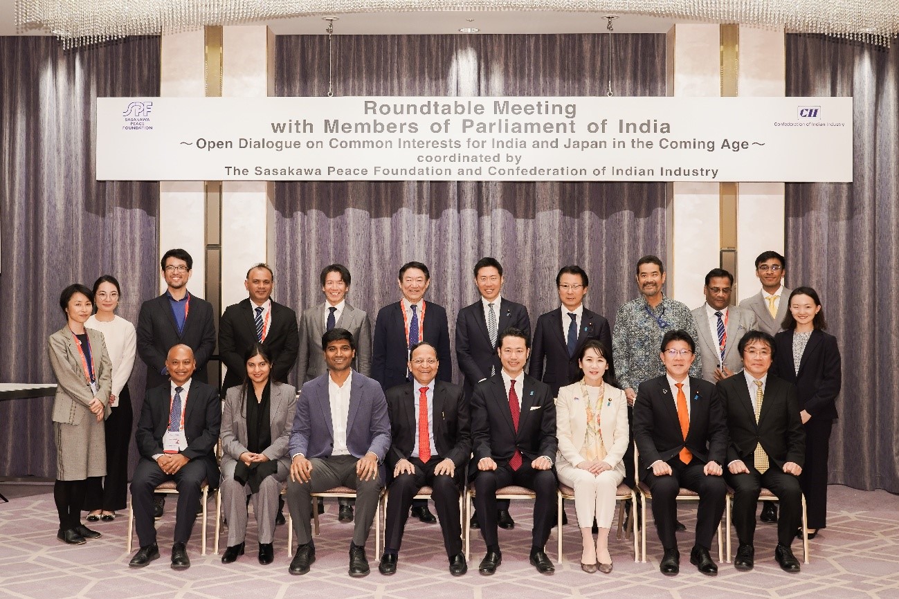 【開催報告】インド国会議員招へいと日印の国会議員によるラウンドテーブルミーティングの開催（「日印戦略的ネットワーク強化」事業）