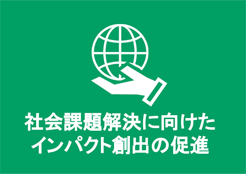 社会課題解決に向けたインパクト創出の促進