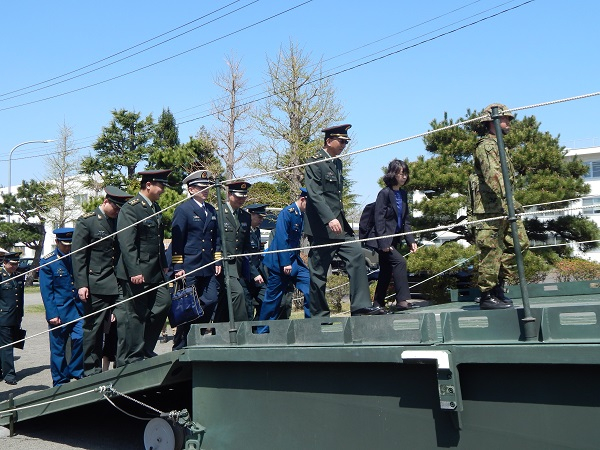 東日本大震災での活動と教訓は― 日中佐官級交流の訪問団 陸上自衛隊
