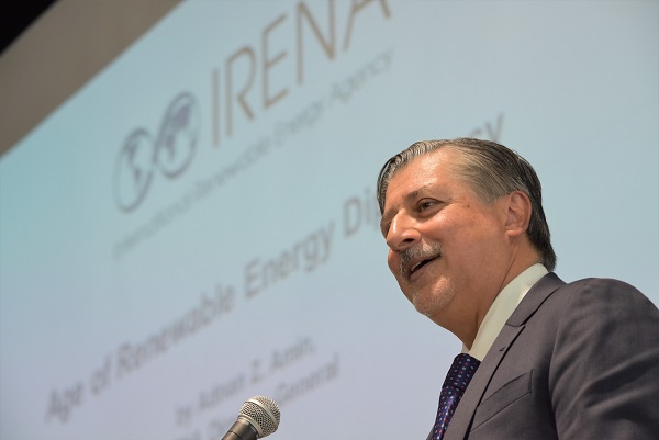 Mr. Amin, Director-General of IRENA