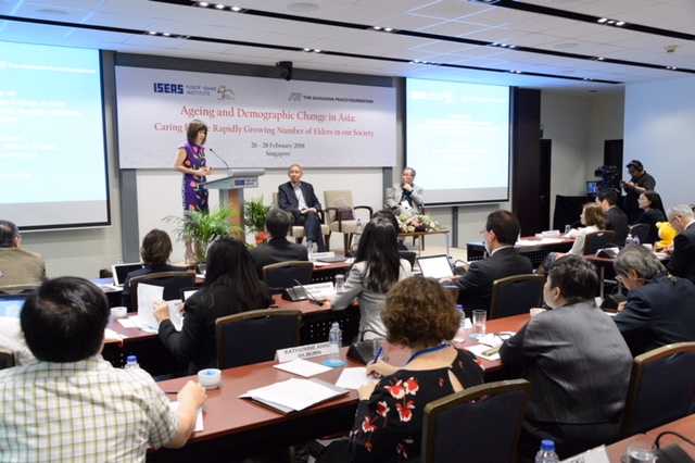 （画像）シンガポールで開かれた第１回アジア・インパクト対話