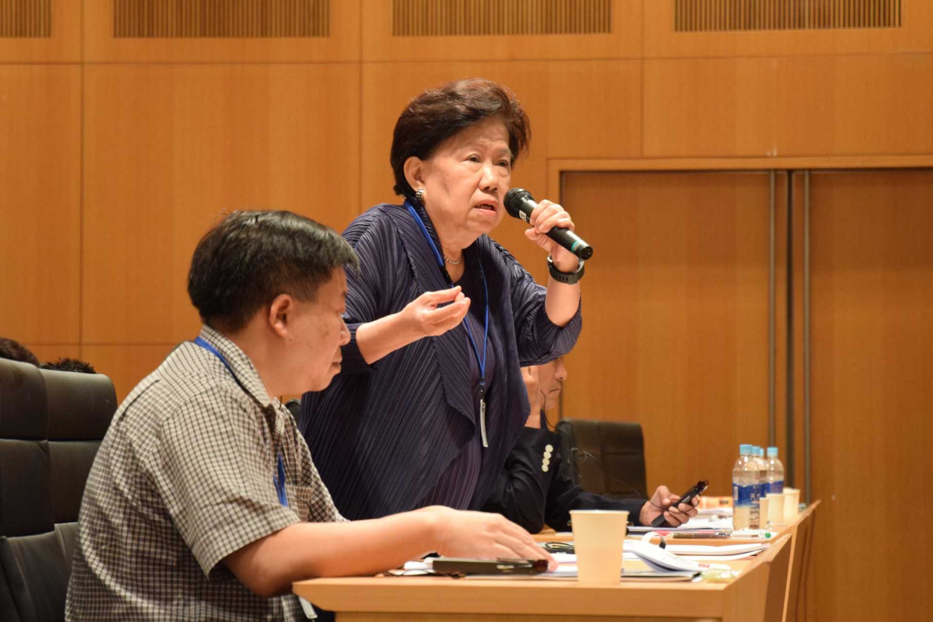 （画像）福岡市で開かれた第２回アジア・インパクト対話のシンポジウム