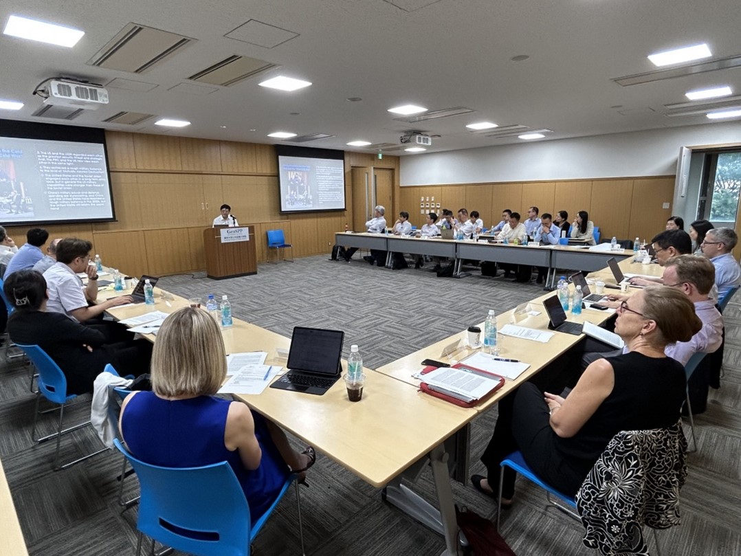 東京大学で開催された日中米対話会議（7月15日）